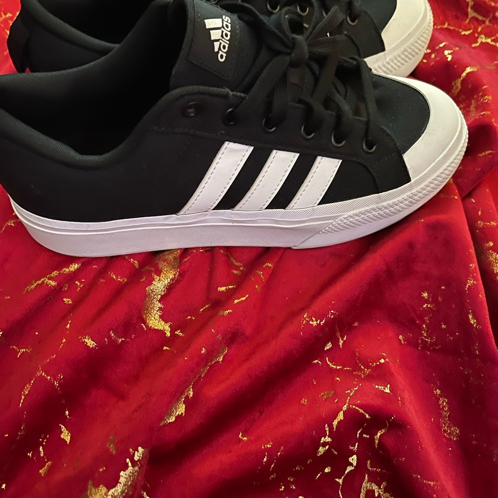 adidas Black and White Women's Shoes - Picture 3 of 5